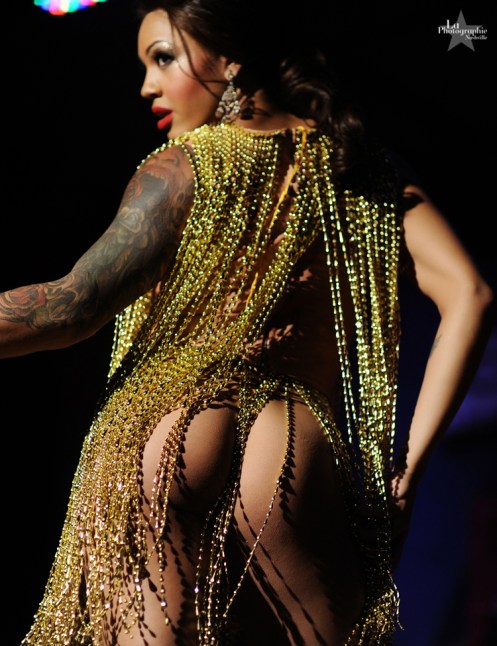 Sydni Deveraux competes this week for the title Reigning Queen of Burlesque (Photo by La Photographie)