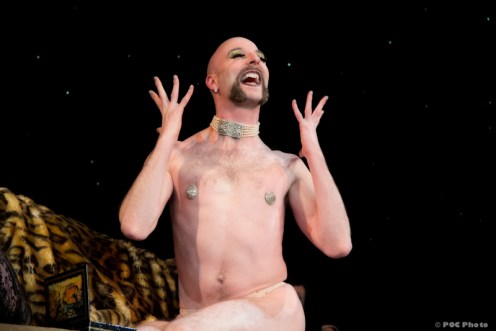 Waxie as The Cheshire Cat in Through the Looking Glass (POC Photo)