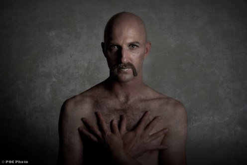 Waxie Moon in a quiet studio moment (POC Photo)