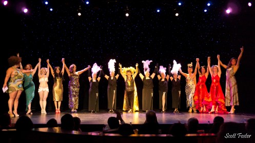 The cast of Burlesque Royale (Photo by Scott Foster)