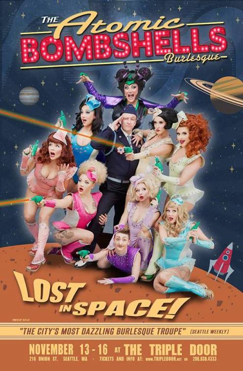*Sigh* The Atomic Bombshells, November 13-16.