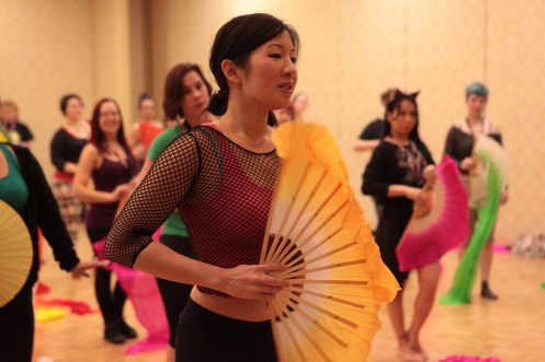  Fast & Furious Silk Fans with Agent Asian (Photo by Don Spiro)