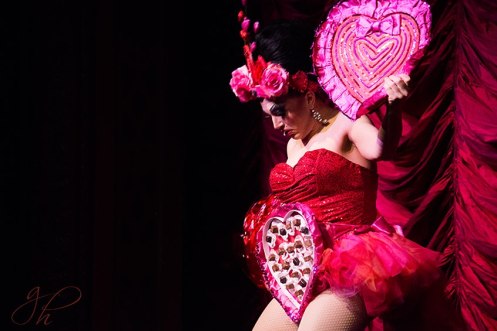 Ben DeLaCreme in The Atomic Bombshells J'ADORE-March (by Greg Holloway)