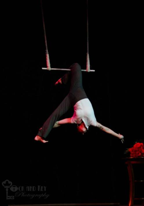 Karli Stewarts soulful aerial routine (Photo courtesy of Israel Caine of Lock and Key Photography)