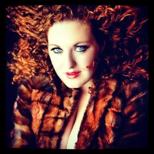 Sara Dipity, one of the duo which started the peer review sessions "Tassel Talk"  (Photo by Dawndra Budd)