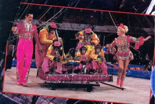 Chimp Act Sue & Rudy Lenz  (Ringling  Brothers Circus)